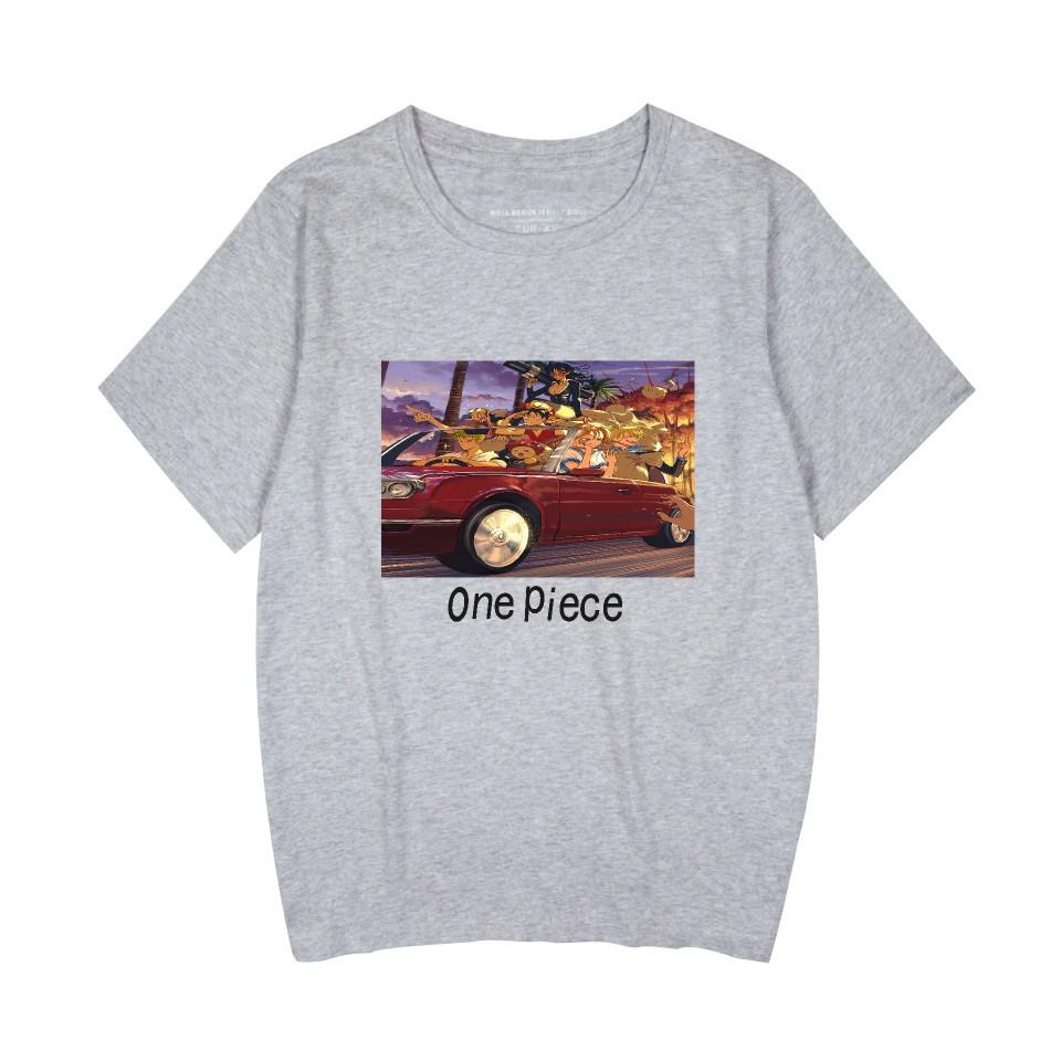Fashion for Fans of ONE PIECE Anime Women Men's Casual Printed Short Sleeve T-shirts