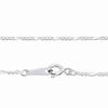 [Sears] Sterling Silver 925 Figaro 2-sided Cut Chain, 1.3mm Width, 50cm Length, Sfg40-50
