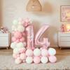 70pcs Pastel Pink Balloons Macaron Pink Balloon Garland Arch Kit Latex Balloons Birthday Wedding Bridal Party Decorations