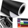3D Carbon Fiber Vinyl Film 127X30cm Car Stickers Waterproof Car Styling Wrap Auto Vehicle Detailing Car Motorcycle Accessories
