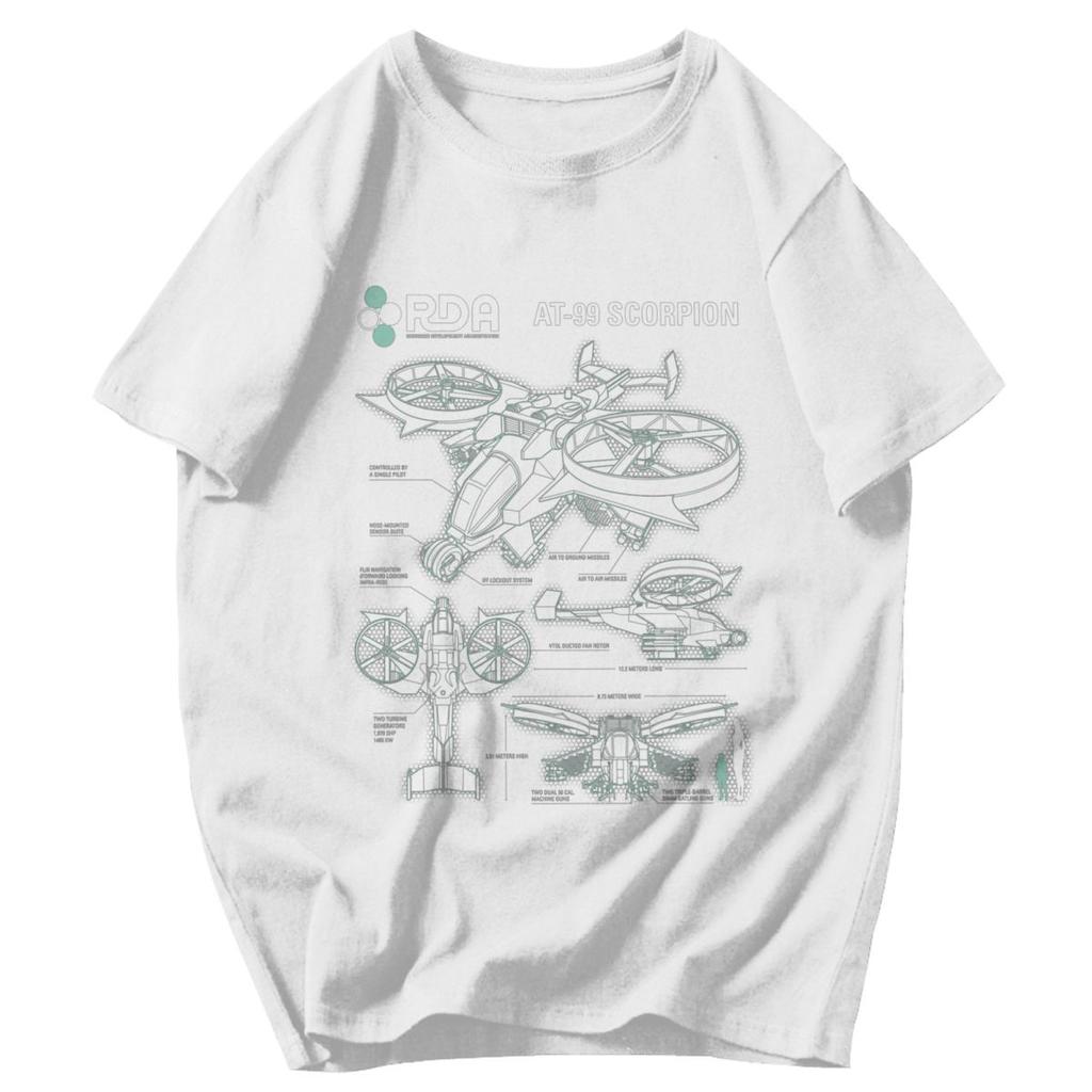 Men T Shirt RDA Company Resources Development Administration From Avatar Summer Y2K Graphic Anime Unisex Clothes T Shirts