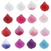 100pcs Artificial Silk Rose Petals Wedding Decoration Flowers Gradual Deep pink