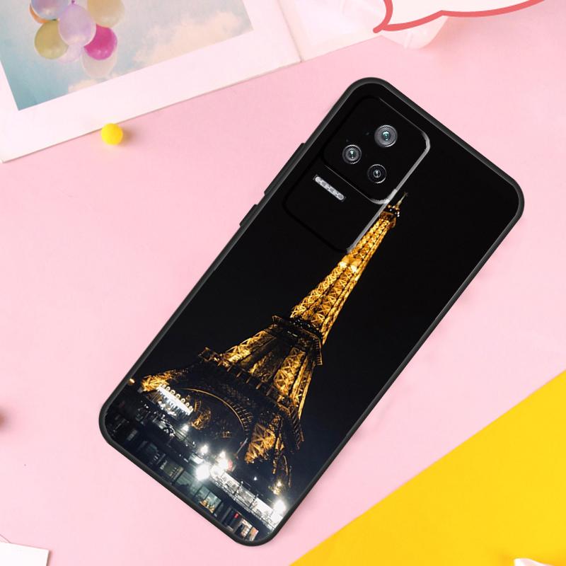 Paris Eiffel Tower Case For POCO X6 M6 Pro X3 X5 F3 F5 M5s Xiaomi 14 13 Ultra 12 Lite 11T 12T 13T Pro Cover