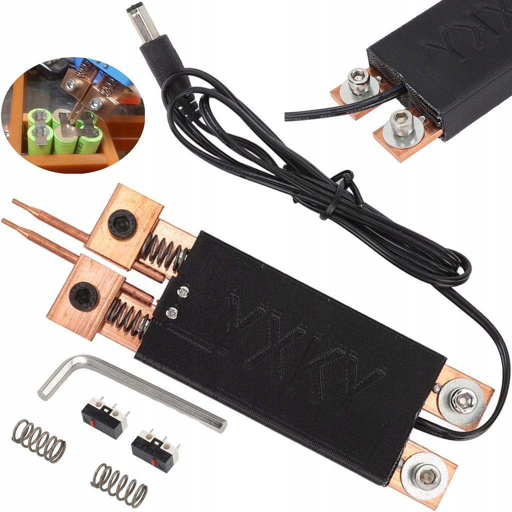 Rosfix Zestaw Do Zgrzewarki Punktowej Ogniw Sunkko 18650 – Uchwyt I Folia Termokurczliwa 155mm | Ergonomiczny Design | Wysoka Jakość Materiałów