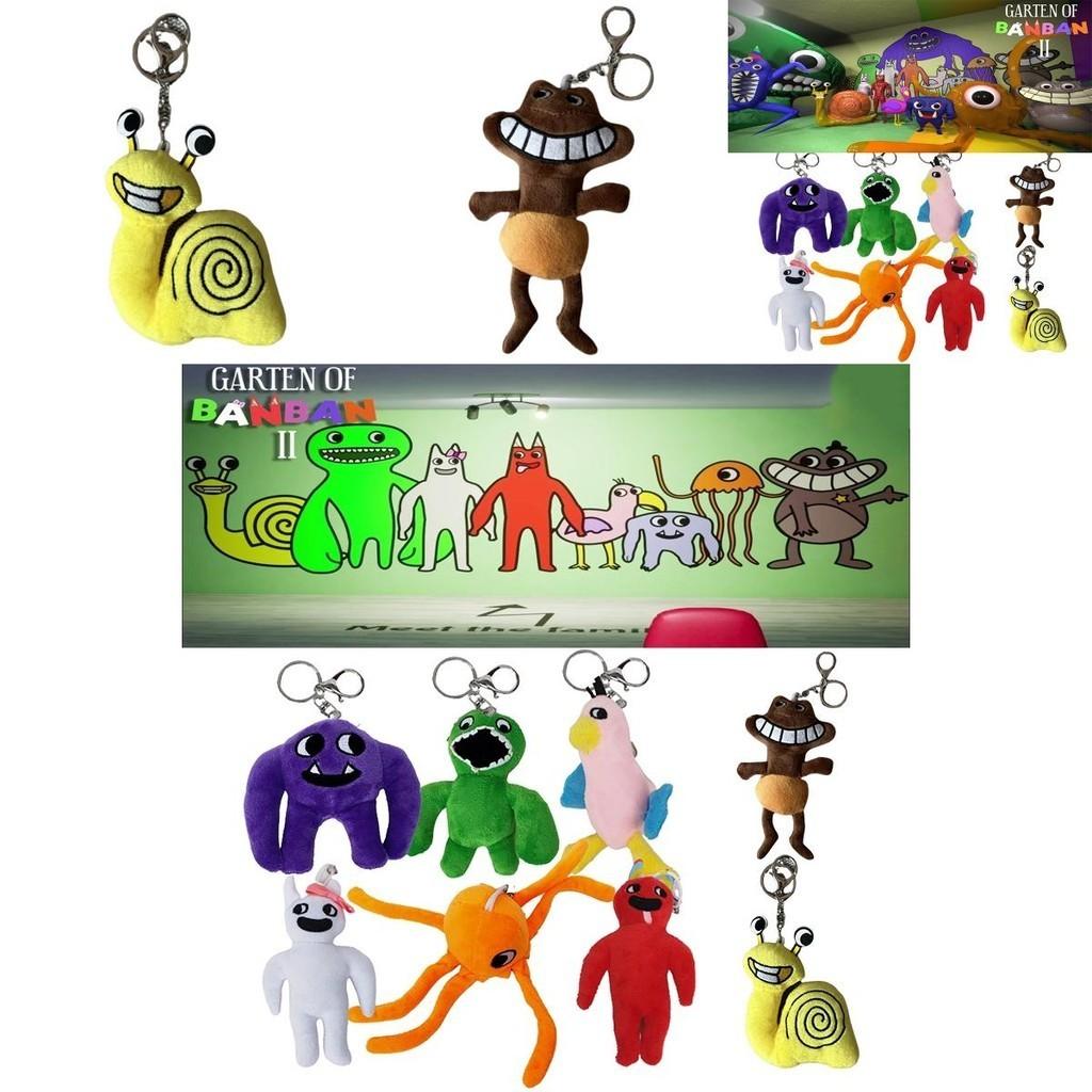 Garten Of Banban Plush Keyring Featuring Animal Shaped Soft Toy For Backpack Accessories