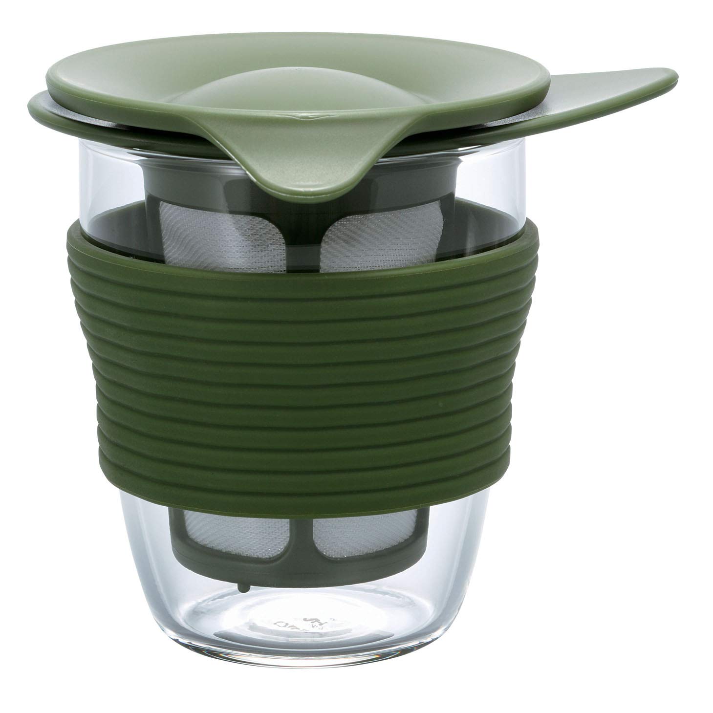 HARIO Handy Tea Olive Green Заварочный чайник, 200 мл, (HDT-M-OG)