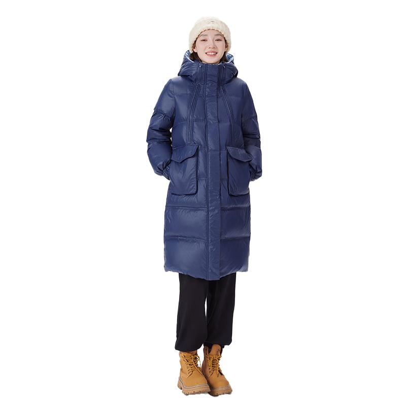 

Aiyilai Women s Mid-length Hooded Duck Down Jacket S (155/80A)