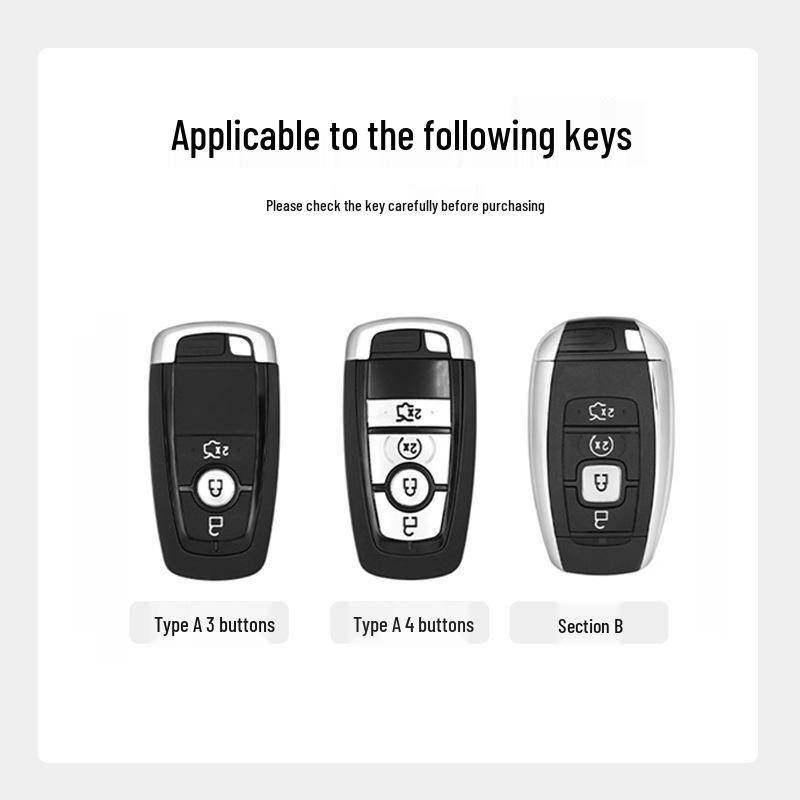 Schlüsselabdeckungen für Lincoln Navigator, Adventurer, Aviator, Z, Continental MKZ, & MKC