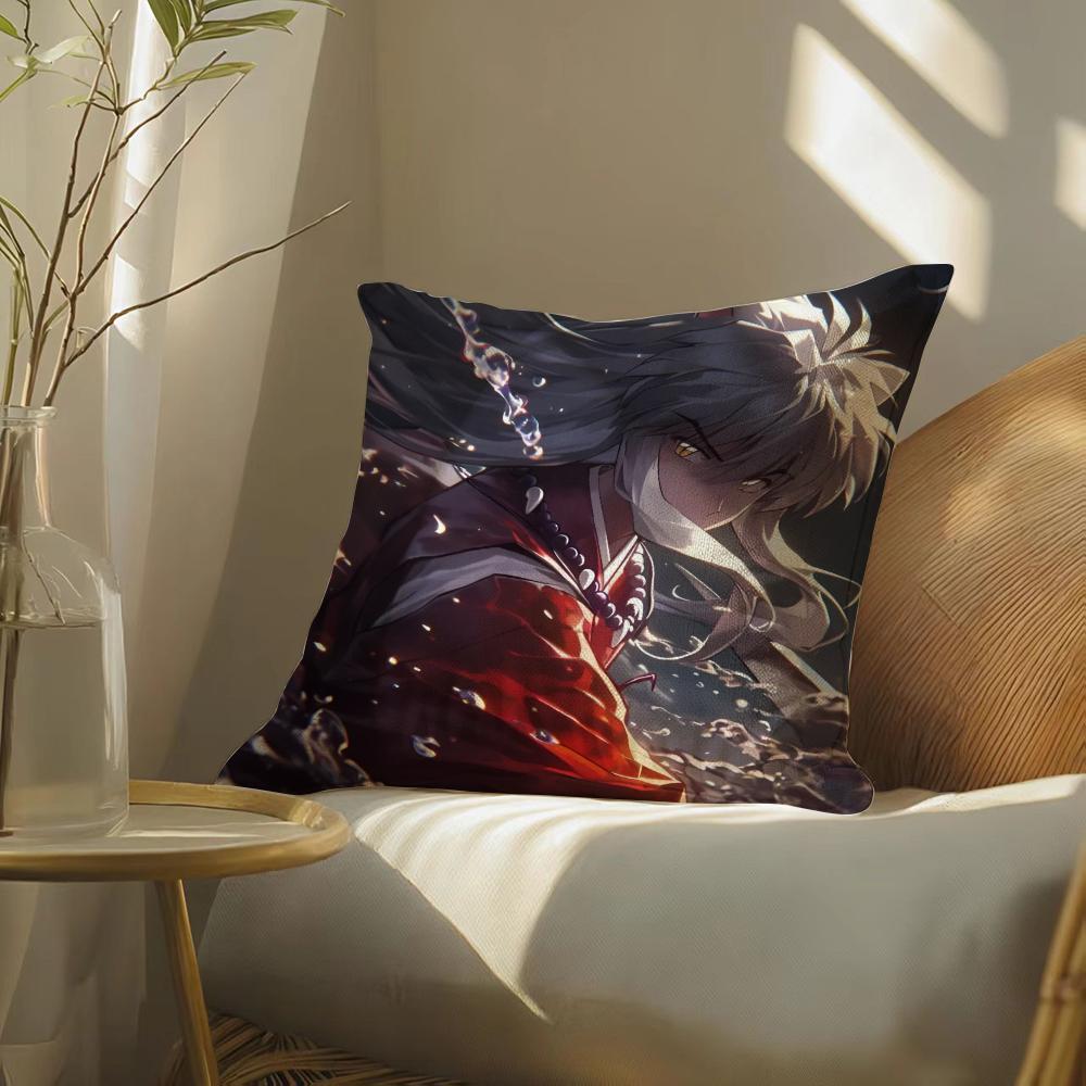 Inuyasha Pillow Case Pillowcase, Double-Sided Printed, Sofa Cushion, Bedroom Headboard