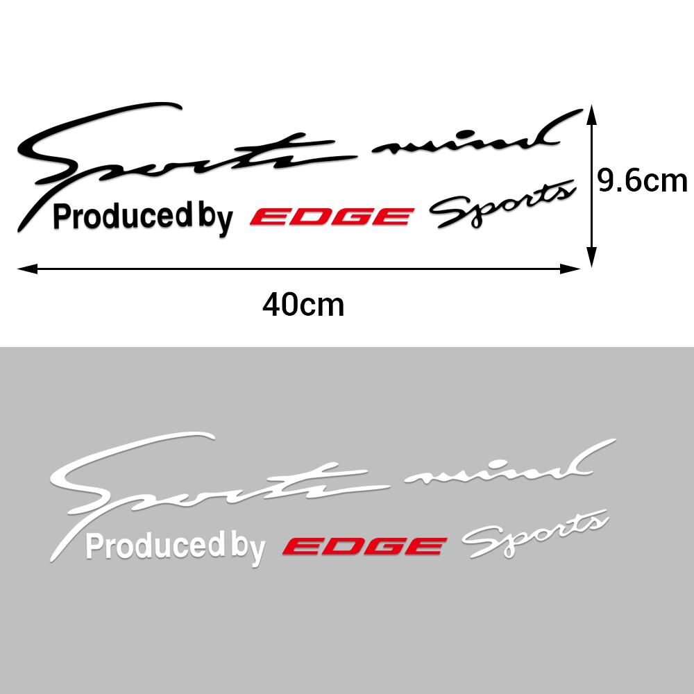 GDZJ3 Vinyl Car Logo Headlight Eyebrow Sticker Decor Accessories Auto Styling For Ford Mustang Focus Kuga Mondeo Fiesta Escape Edge