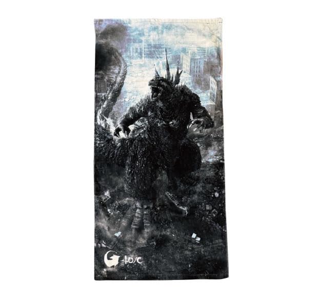 

Folcart Godzilla 1.0C Bath Towel, Approx. 120 x 60 cm, Cotton