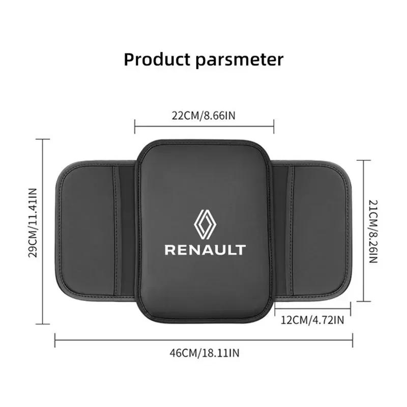 Interior Stickers For Renault Clio Laguna 2 Megane Duster Car Hand Guard Storage Multifunctional Leather Center Console Cover In