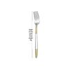 Abay 304 Stainless Steel Gold Plated Dinner Forks
