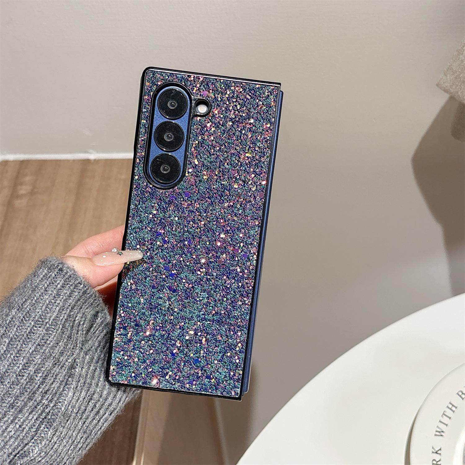 

Роскошный защитный чехол для Samsung Z-Fold 7/6/5 со стразами Z-Fold 6