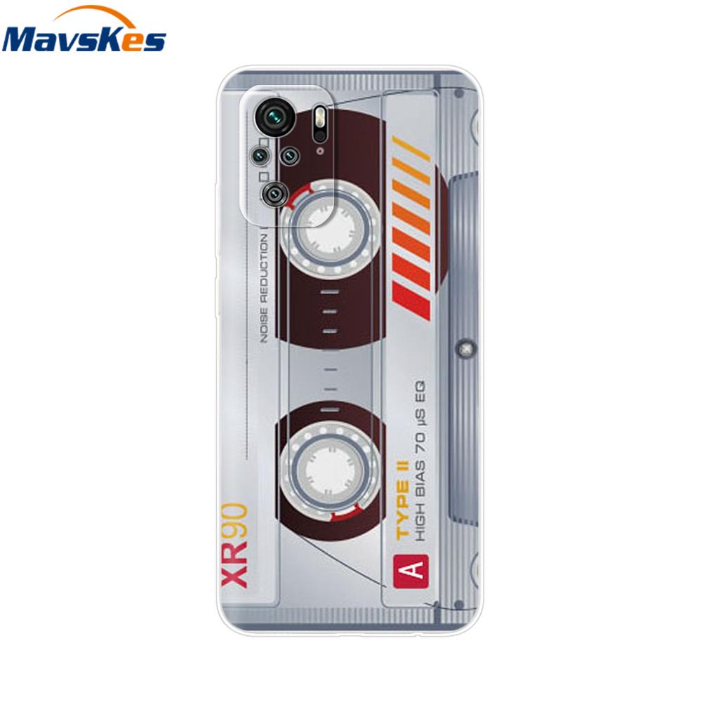 For Redmi Note 10 Case Note 10s Cover Phone Cases For Xiaomi Redmi Note 10 Pro note10 10 s Tpu Silicone Back Bumper Fundas Coque