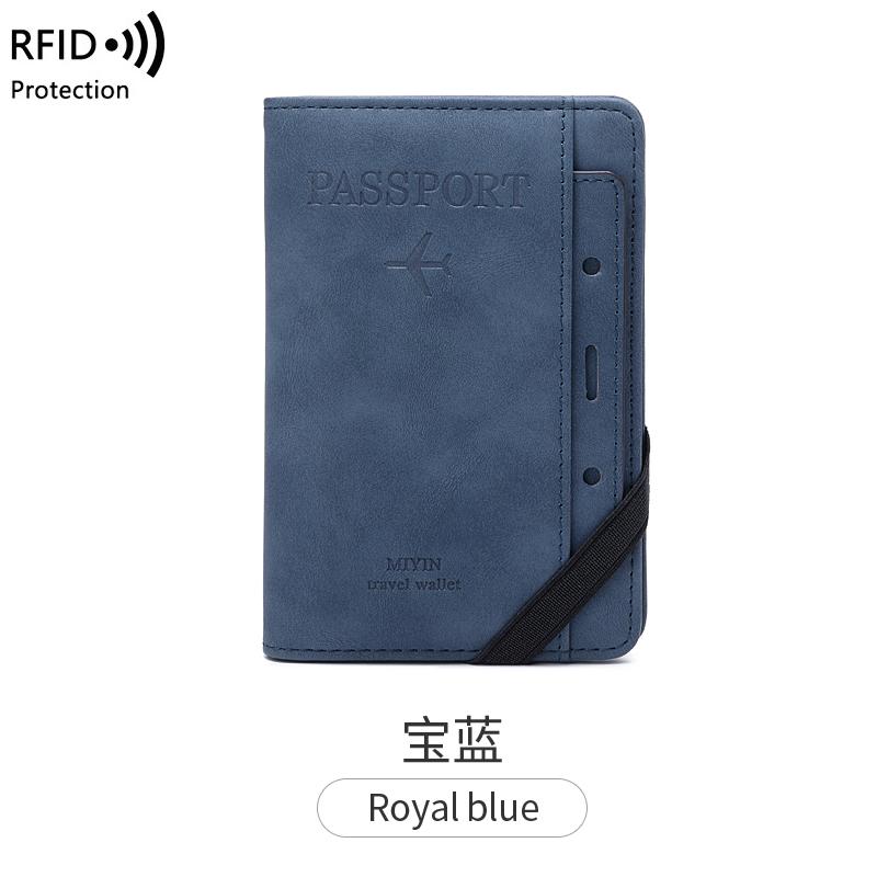 

Набор для проезда с RFID-картой/карта вакцинации, держатель паспорта, бумажник для паспорта, многофункциональный набор визитных карточек из ПУ, дорожные аксессуары