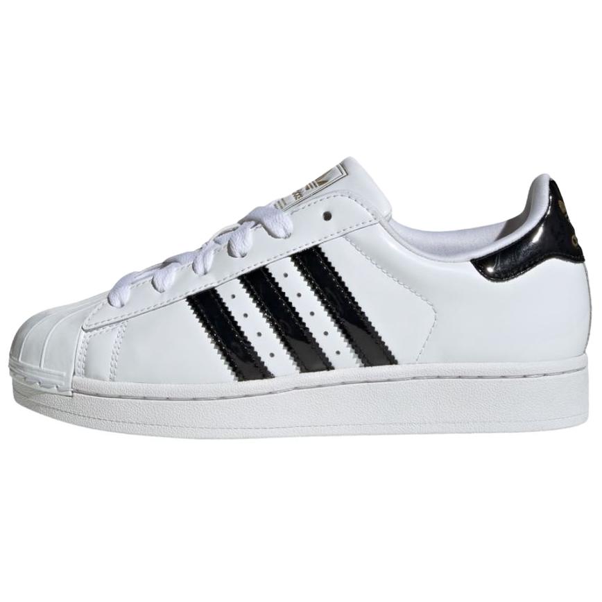 Adidas  Superstar 2 Cloud White Core Black Women Sneakers Gold-Metallic JS4010