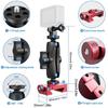 Tennis Practice Smartphones Mount Base Aluminum Alloy Holder Bracket Fit Various Phones for Better Skill Development