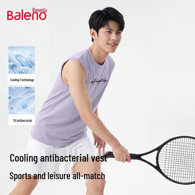 Baleno Men s Summer Cool-Sense Loose-Fit Tank Top 2XL