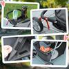 Dog Stroller Dog Buggy, Foldable, for Dogs & Cats up to 10 kg, 75 x 45 x 97 cm, Dark Gray