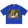 Cant Today Im Swamped Oversized T Shirt Funny Shrek Print Short Sleeve Tshirts Mens Fashion Cotton Tshirt Unisex Streetwear
