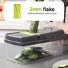 16 in 1 Vegetable Chopper with Handle Kitchen Mandoline Slicer Food Grater Cutter set for Fast Meal Prep and Egg Cutting