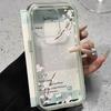 Cherry Blossom Pattern 2in1 Clear Phone Case For Samsung Galaxy S26 Ultra S25 S23 S24 S22 Plus A57 A37 A55 A54 A36 A35 A16 Cover