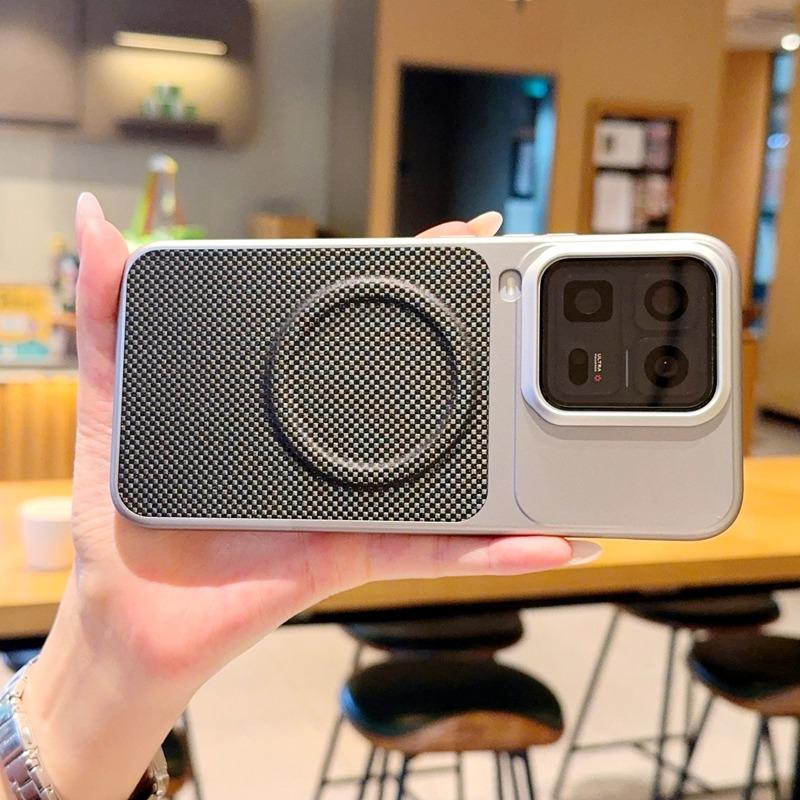 Magnetic Case for Vivo iQOO 15 Ultra Kevlar Leather Matte Ultra Thin Hard Shell Shockproof Cover for iQOO 15 Phone Accessories