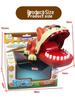 Children's Biting Hand Prank Toy - Large Shar Pei Dog Finger Biter for Interactive Parent-Child Fun