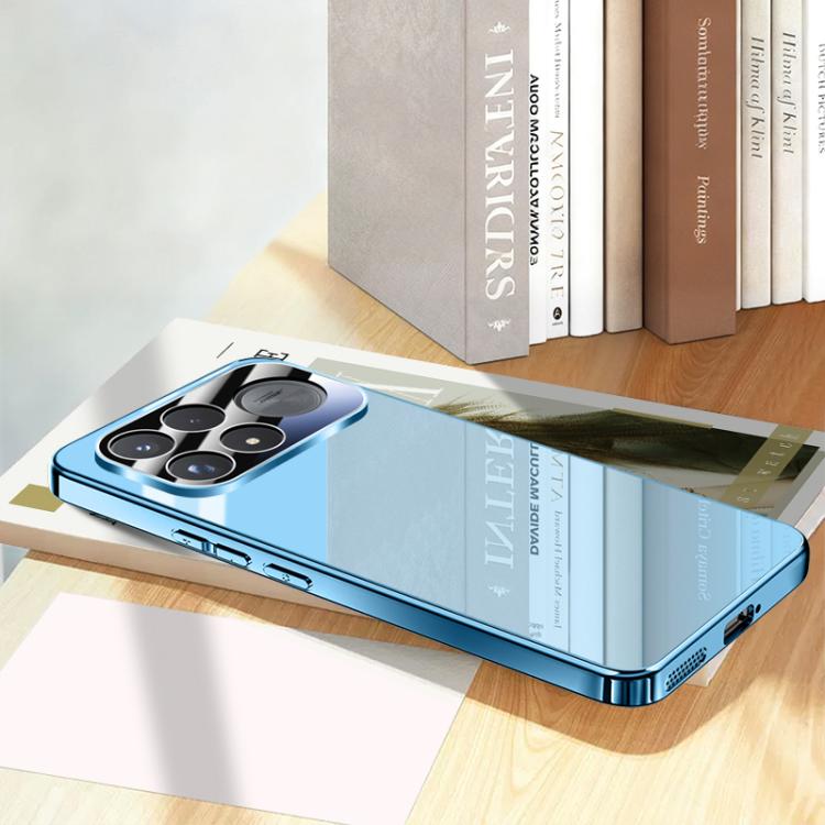 Galvanisiertes Eiskristall Airbag Stoßfestes Handyhülle für Redmi K100 Pro 5G / Poco F9 Pro 5G