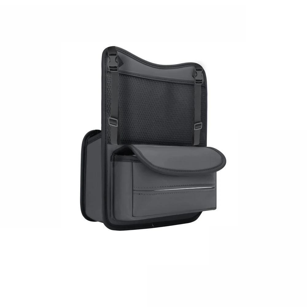 

Автомобільна сумка для зберігання центрального керування Автомобільна задня підвісна сумка для зберігання Автомобільні сидіння Середні багатофункціональні сумки Внутрішні аксесуари сірий колір