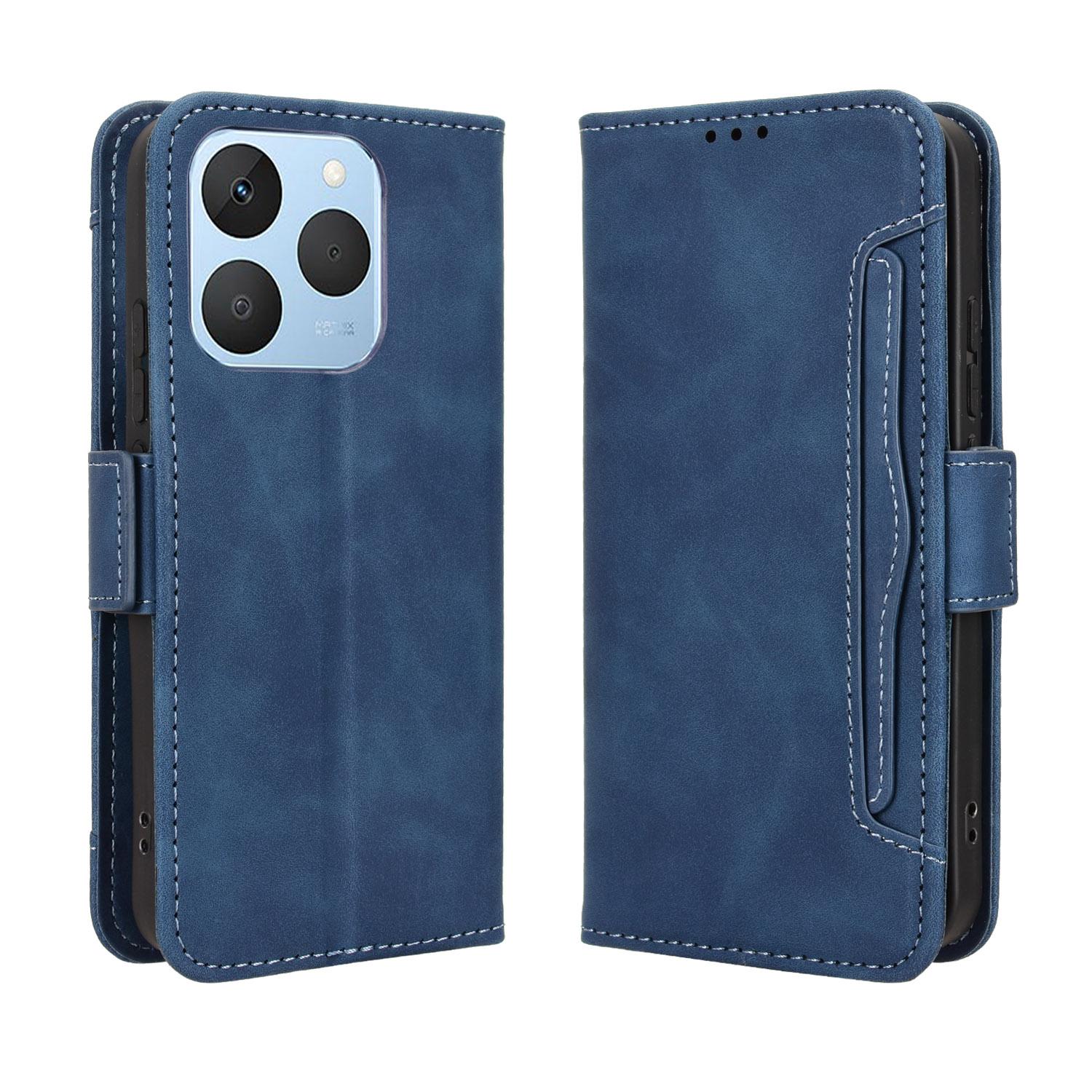 

For Realme 15T 5G Leather Case Phone Wallet Cover with Multiple Card Slots