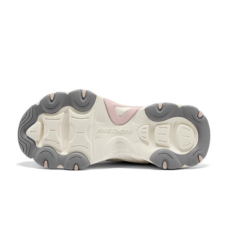 Skechers DLites 5.0 Panda Shoes Women Sneakers Pink White 150526-NTPK