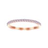 eManco European Zircon Ring: Titanium Steel Women's December Birthstone Rhinestone Finger Ring