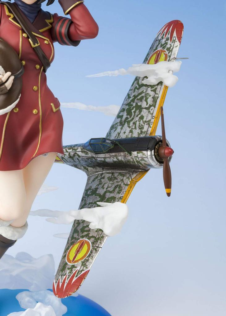 TAMASHII NATIONS Figuarts ZERO Kotobuki Squadron der Wildnis Kirie ca. 175 mm bemalte fertige Figur ABS&PVC