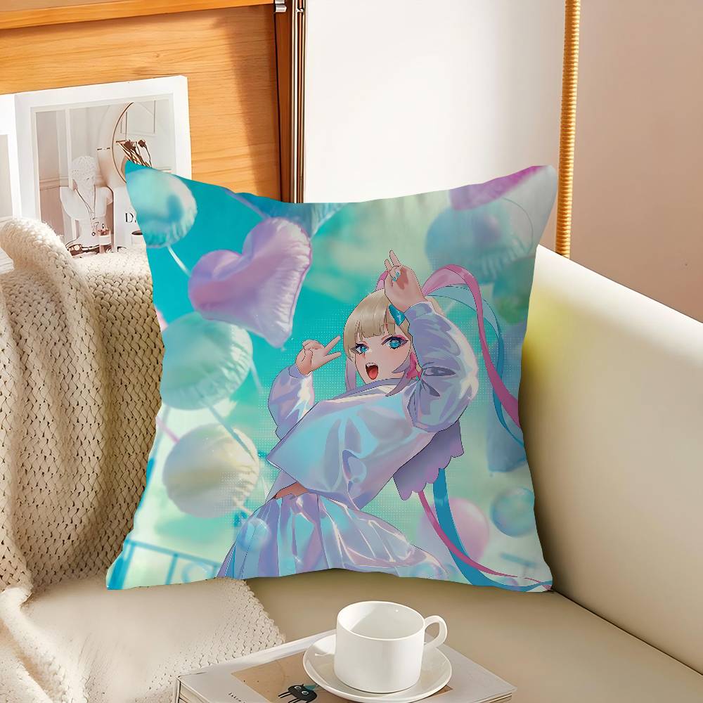 Needy Girl Overdose Game 45*45cm Cushion Cover Pillow Cover Decor Pillowcase Home Pillowcase For Couch Pillow