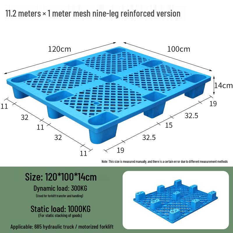 Moisture-Proof Plastic Forklift Pallet Platform Tray