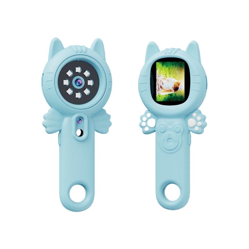 Interactive Children Science Handheld Microscope 500X STEM Learning Tool With LED Light for Classroom Home Exploration