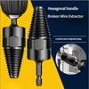 1/4 Inch and 1/2 Inch Broken Screw Remover Water Pipe Screw Removal Tool  Replacement Parts