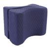 Memory Foam Knee Pillow for Side Sleepers Soft Ergonomic Elevation Cushion Curved Between Leg Pillow