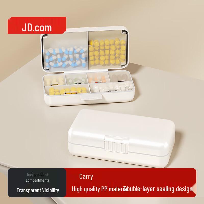 Jingdong Jingzao Portable Weekly Pill Organizer