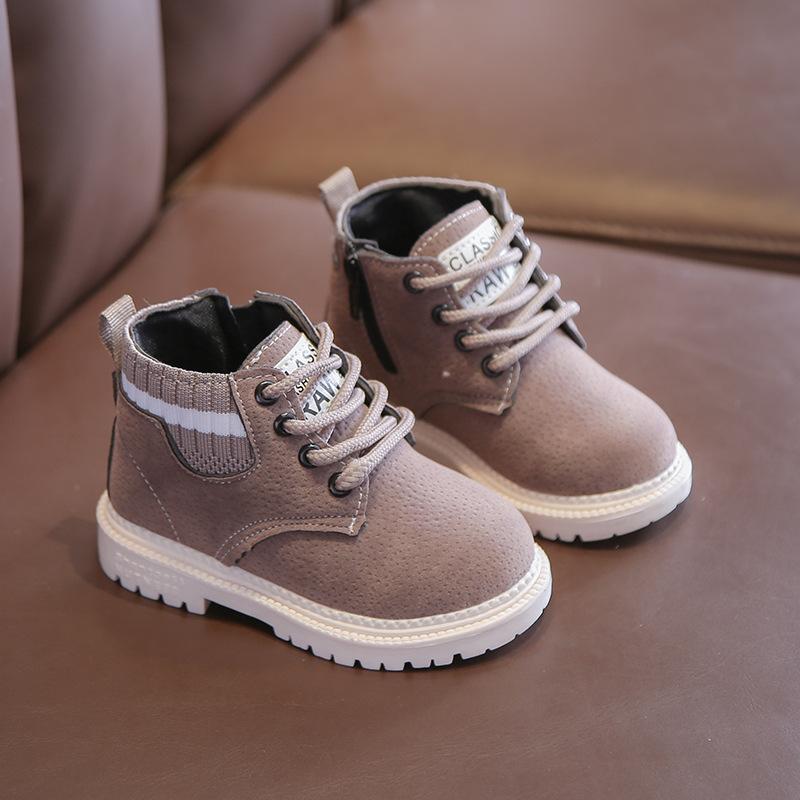 2025 Toamnă Iarnă Cizme Copii Fete Băieți Cizme de Zăpadă Calde Copil Cizmă Scurtă Antiderapante Pantofi de Bumbac de Exterior Cadou pentru Copii Modă