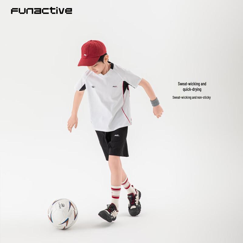 T-shirt de sport d'été FUN ACTIVE à séchage rapide pour enfants