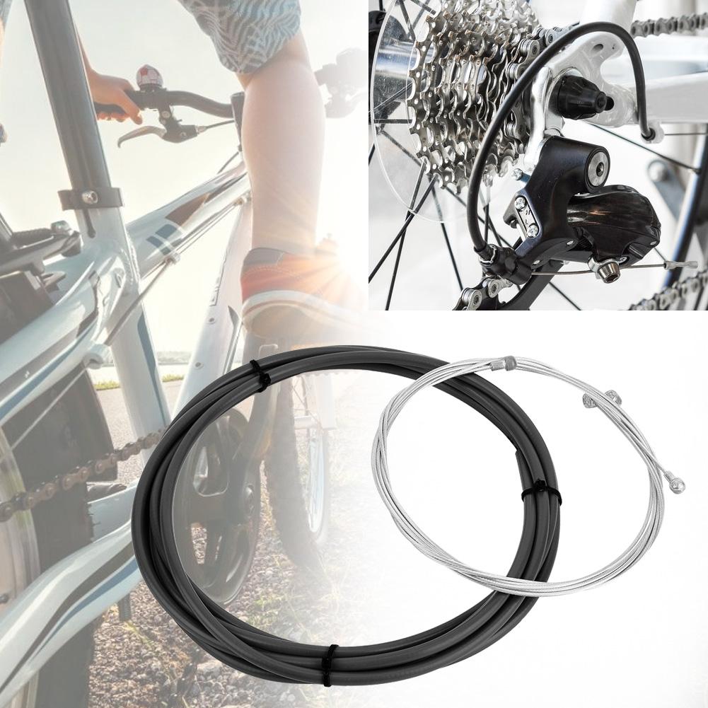 Mountain Road   Bike Brake Cable Housing Hose   Kit Cycling Replacement (Black)