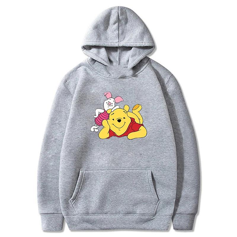 

2025 Kawaii Cute Bear Men and Women Sweatshirt Cartoon Fashion Couple Sweatshirt Spring and Autumn Hoodie Spring and Autumn 3XL
