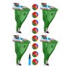 Granny Pants Outdoor Yard Game Inflatable Ball Relay Set with Giant Stretchy Pants Balls And Pump Backyard Field Recreational