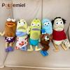 Spongebob Series Ugly Cute Cartoon Fish Anime Figure Weird Soft Plush Stuffed Doll Ornament Birthday Gift