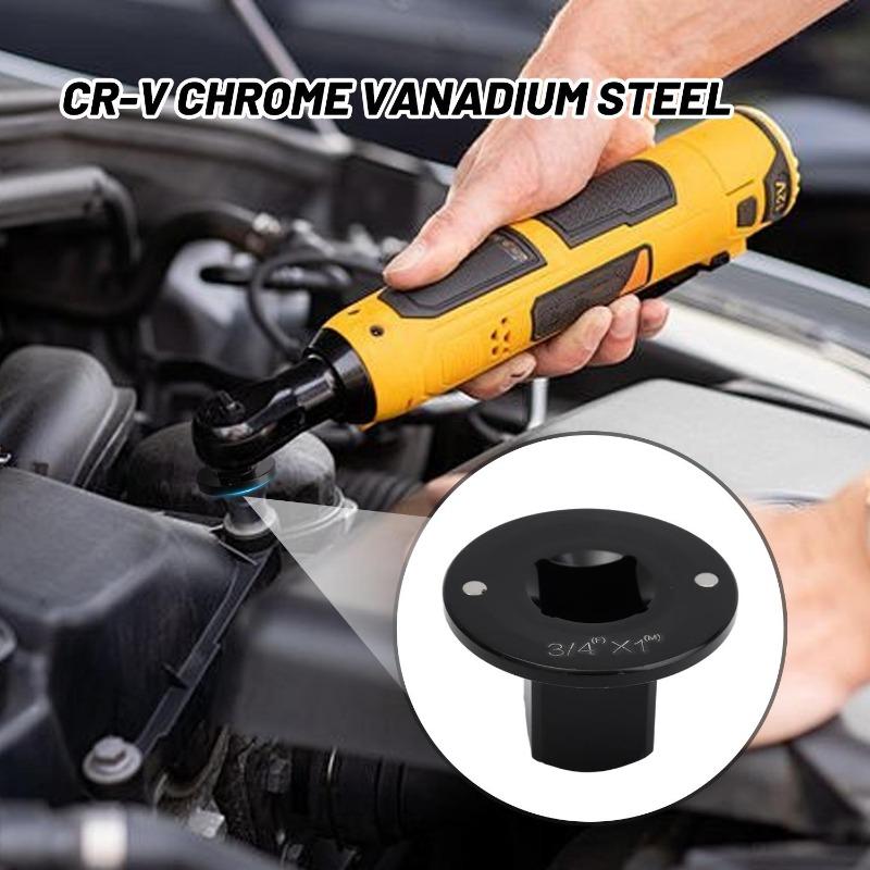 Low-Profile Impact Drive Socket Adapter Set Power Tool Parts Auto Repair Accessories 1/4 To 3/8 Inch Drive Ratchet Converter