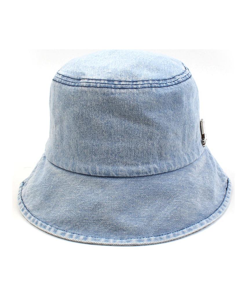 Washing Light Denim Bucket Hat