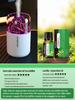 The simulated volcanic color lamp humidifier USB aromatherapy diffuser is suitable for use in cars, homes, bedrooms, as a gift,